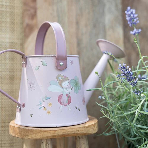 Rosa Little Dutch Gießkanne "Fairy Garden" aus Metall