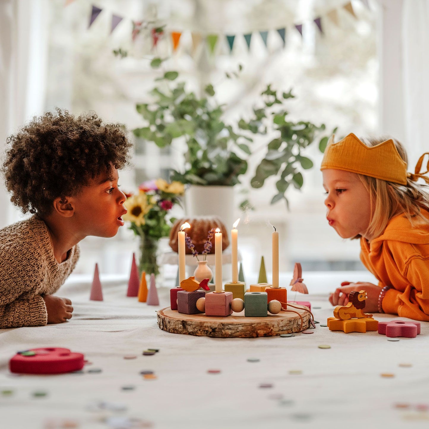 Bunter Geburtstagswürfel von Grimm´s - perfekt für den Geburtstag