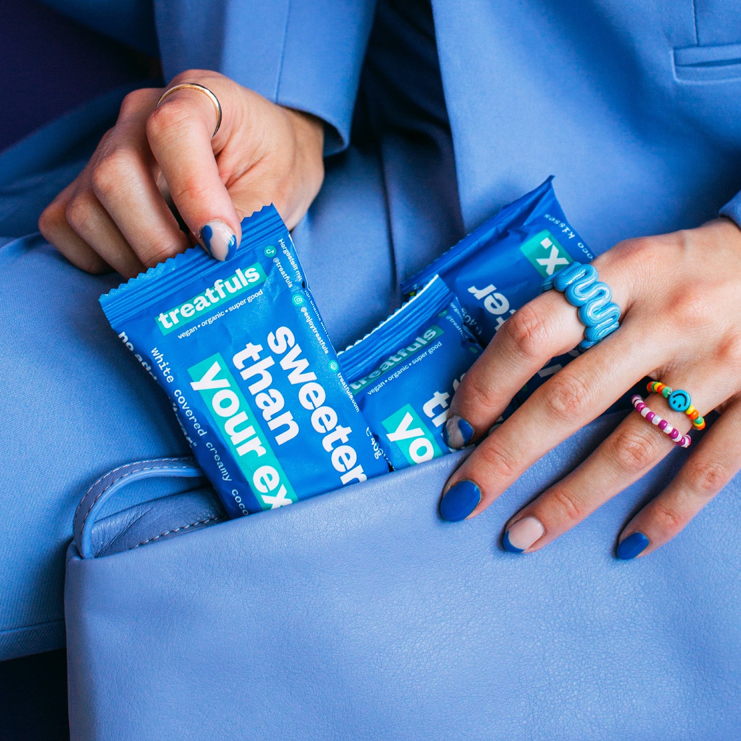 Weiße Schoko Kokosnuss-Mandel Riegel von Treatfuls