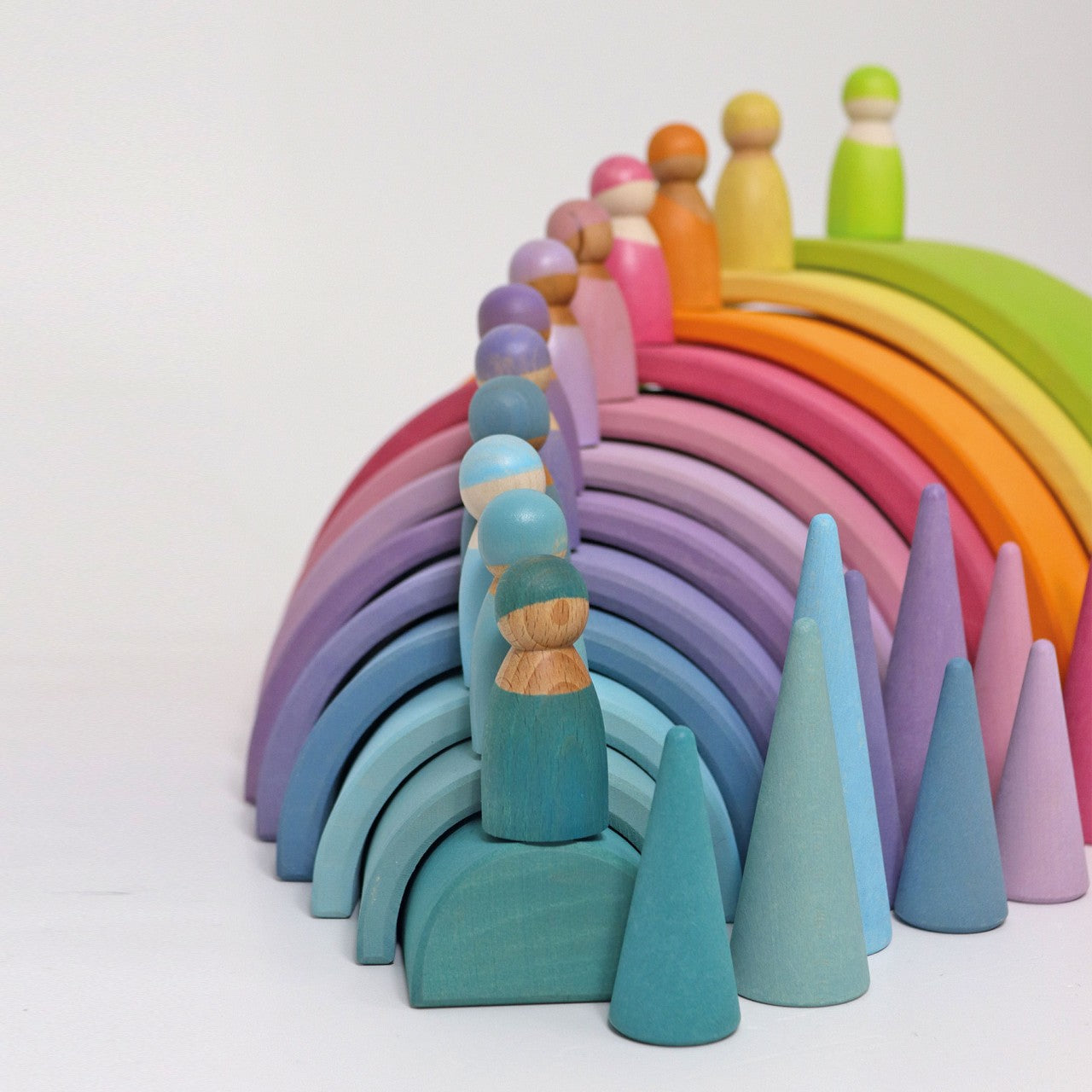 Regenbogenfreunde in Pastellfarben von Grimm´s
