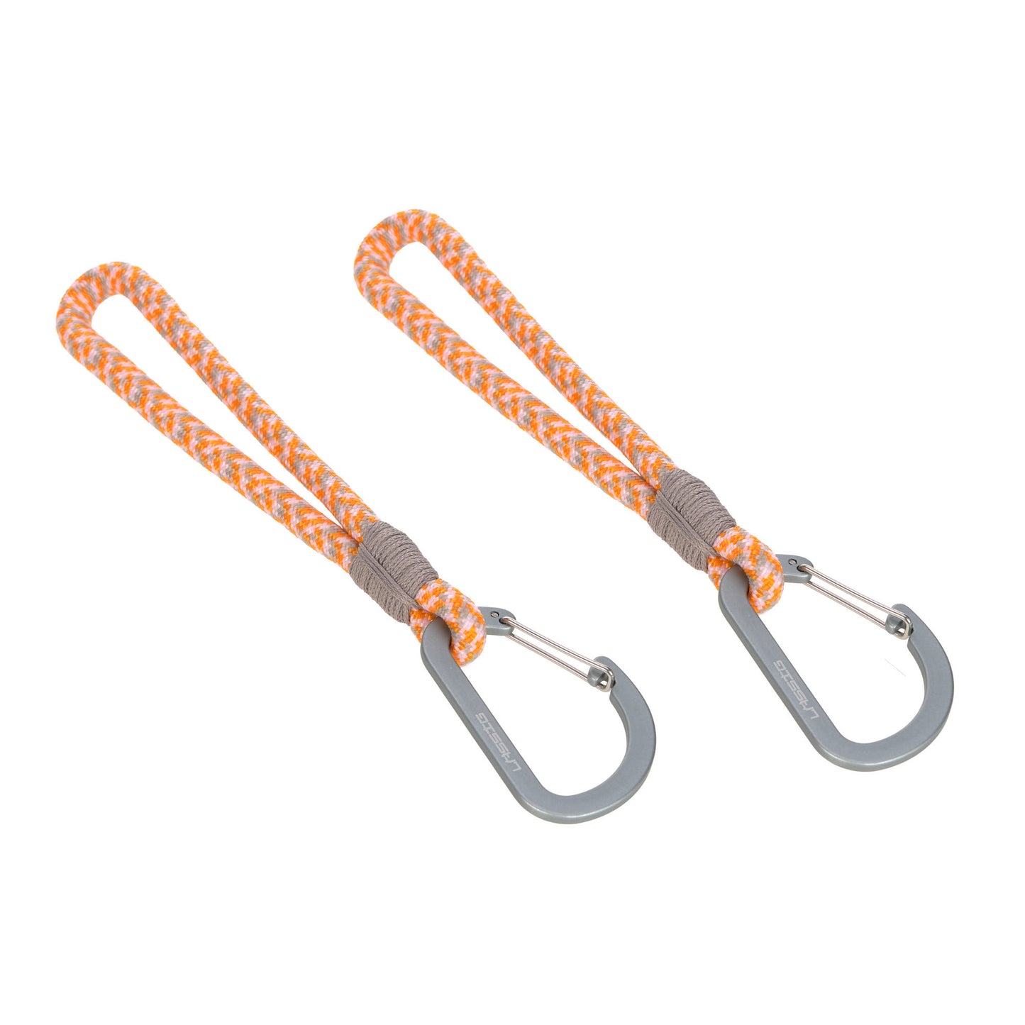 Kinderwagenhaken in Beige/Orange von Lässig, 2er Set