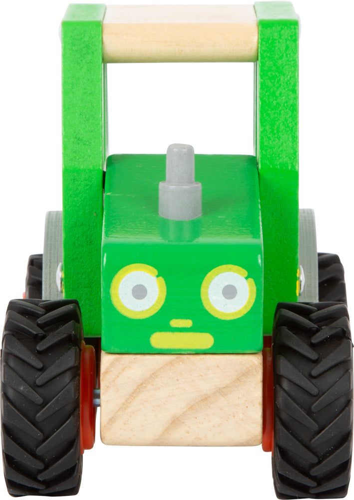 Houten tractor van Small Foot om mee te spelen voor kinderen