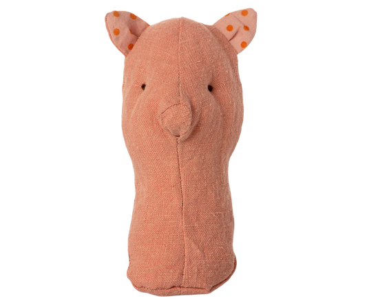Schwein Rassel aus der "Lullaby Friends" Kollektion von Maileg