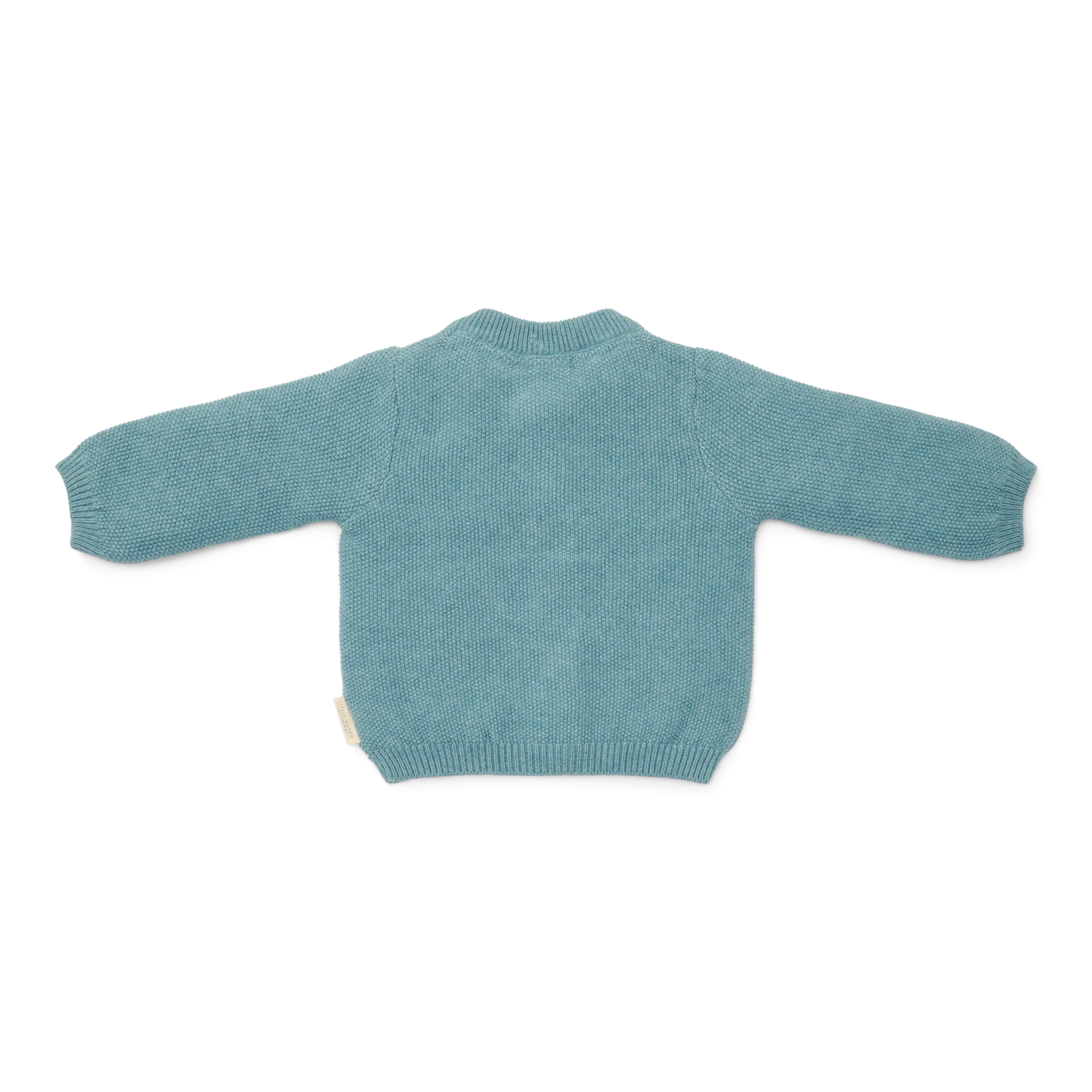 Blaue Strickjacke "Forest Friends" von Little Dutch, Größe 56-74