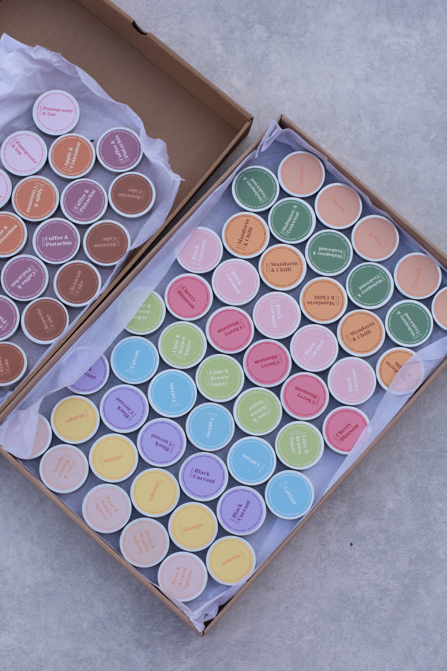 Mini-Duftkerzen mit Baumwoll-Duft von Nordtrice