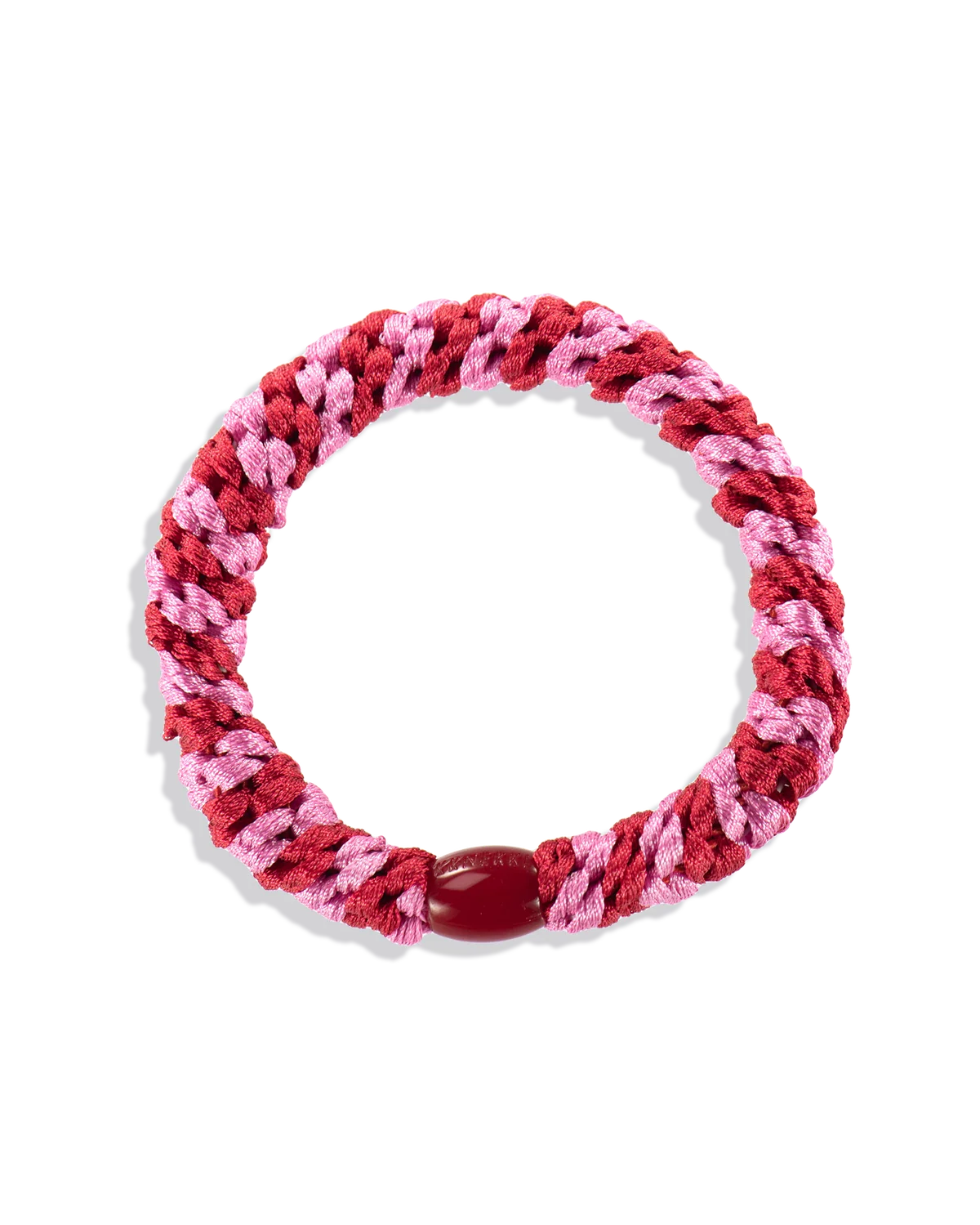 Kknekki "Red/Bubblegum Stripe" in dunkelrot-rosa