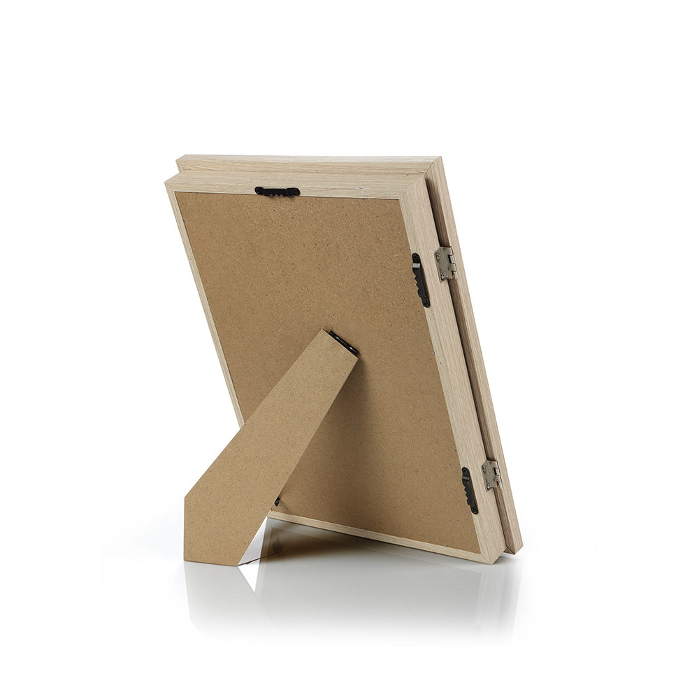 Kinderkunst Bilderrahmen mit Aufbewahrung „natur“ von Lulubug