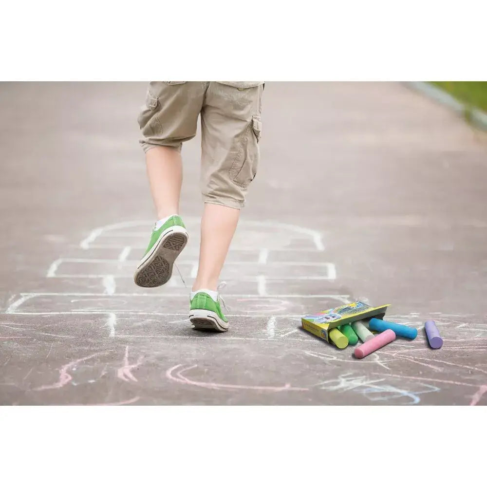 6-teiliges Straßenkreide-Set von Pustefix/Malefix