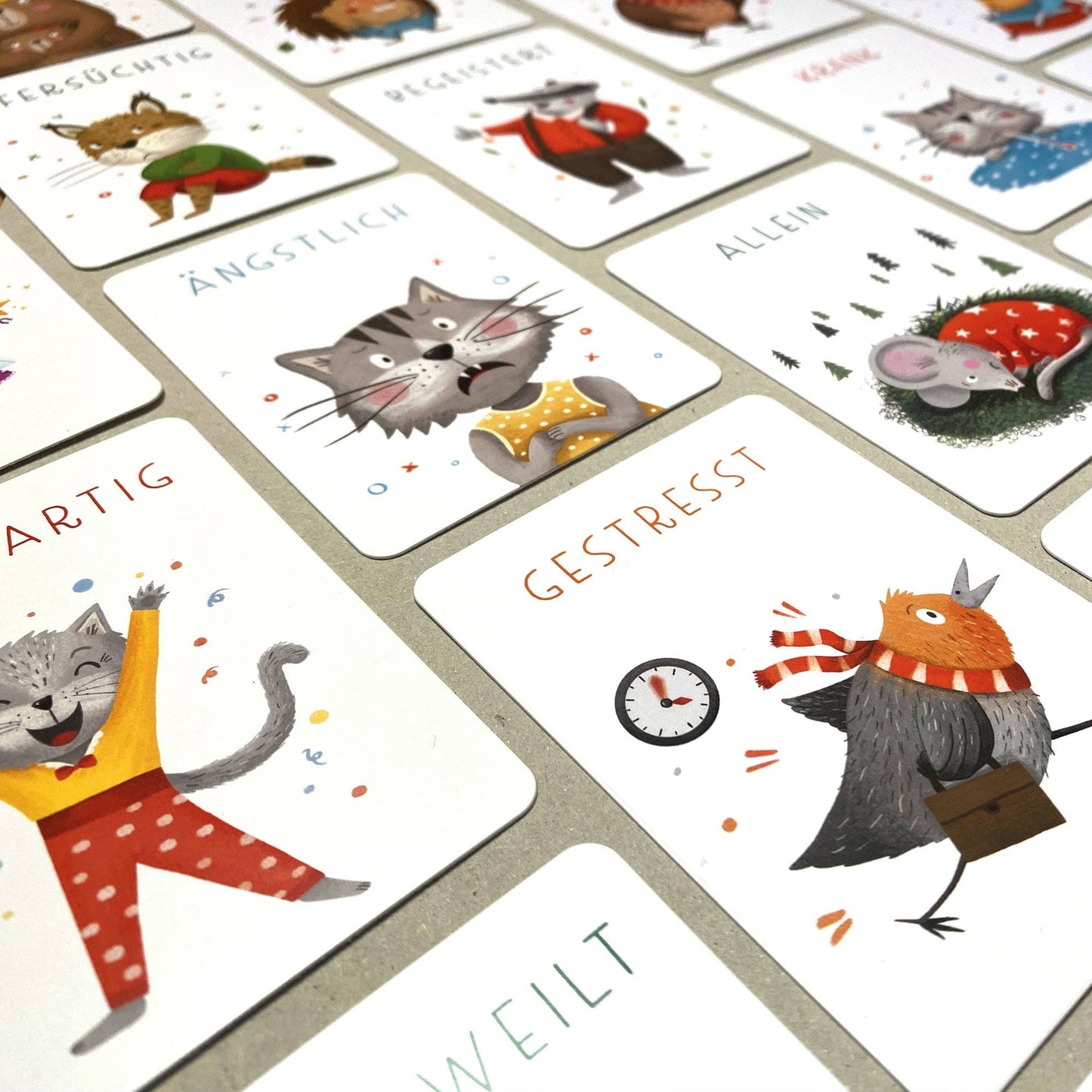 "Starke Gefühle für Kinder" - Gefühlskarten von Rüsselfuchs