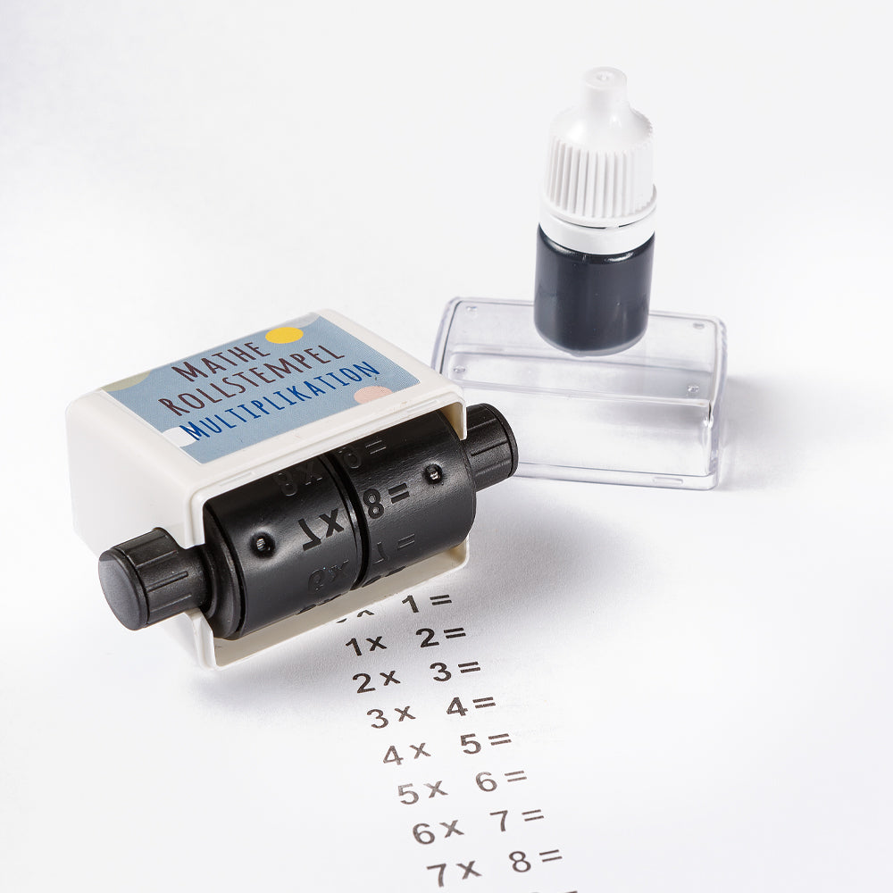 Mathematik Rollstempel "Multiplikation" zum Rechnen