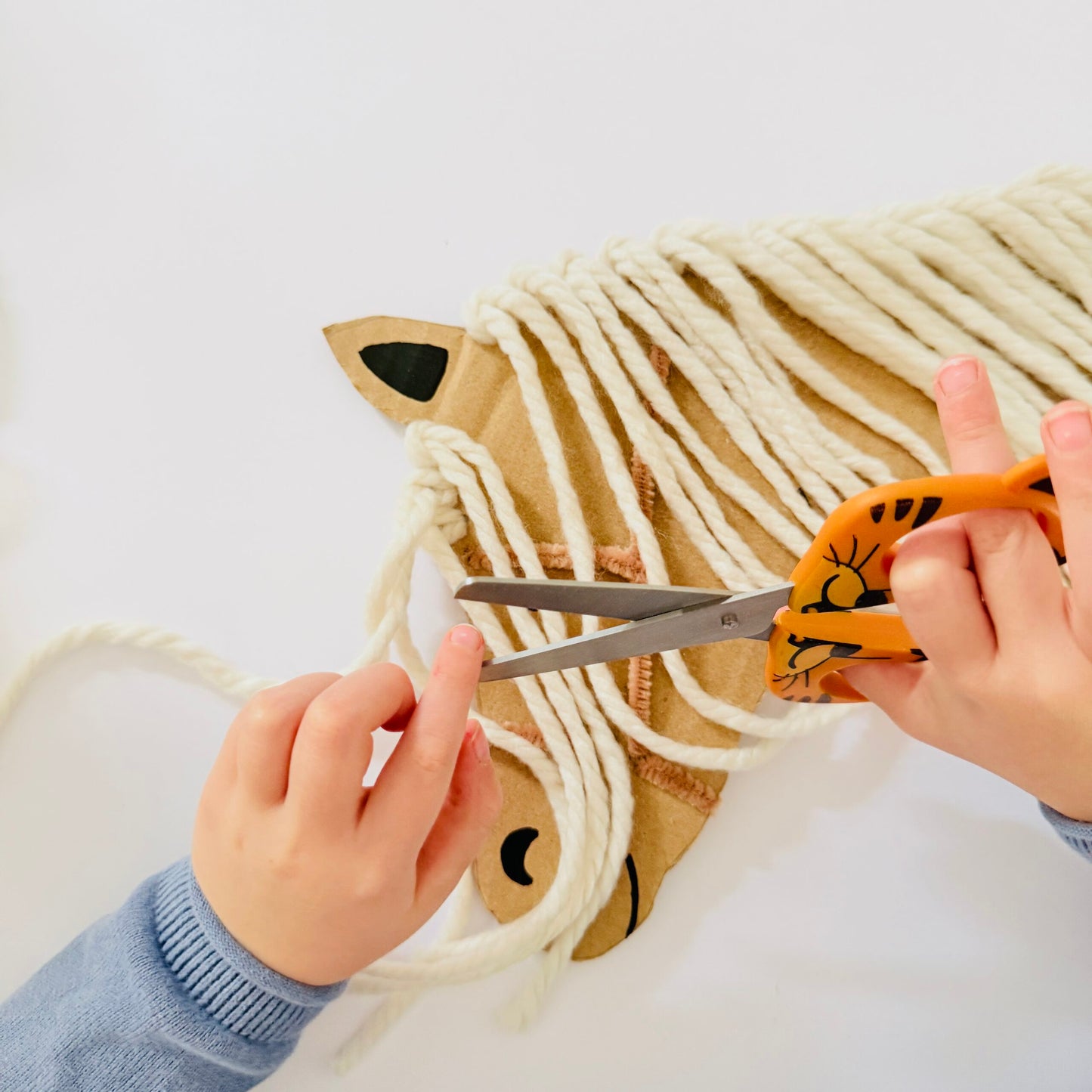 Kinderschere "Tiger" von Lulubug Handmade