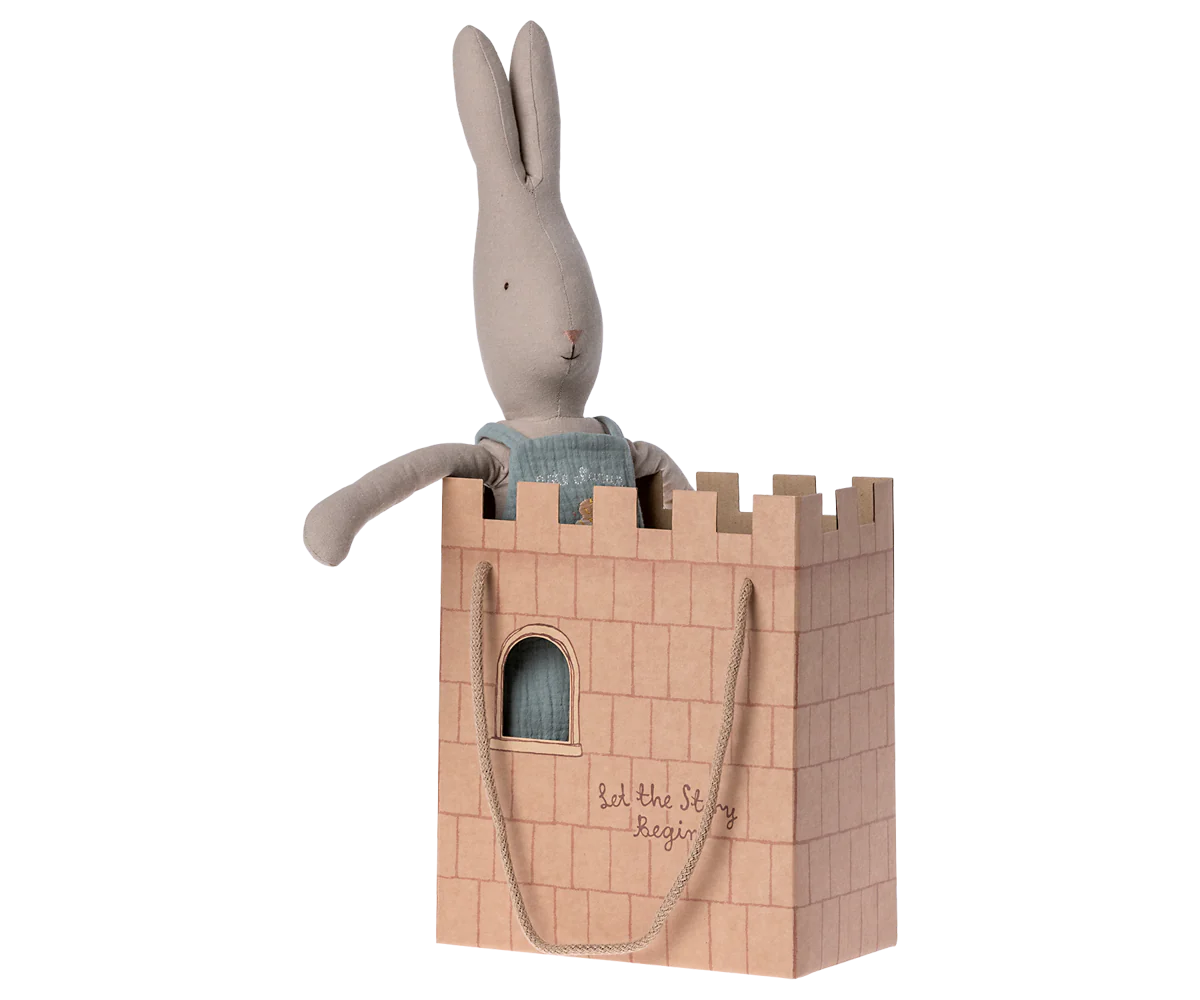 Maileg Geschenktasche "Schloss" in rose - perfekt als Ergänzung zu den Maileg Mäusen