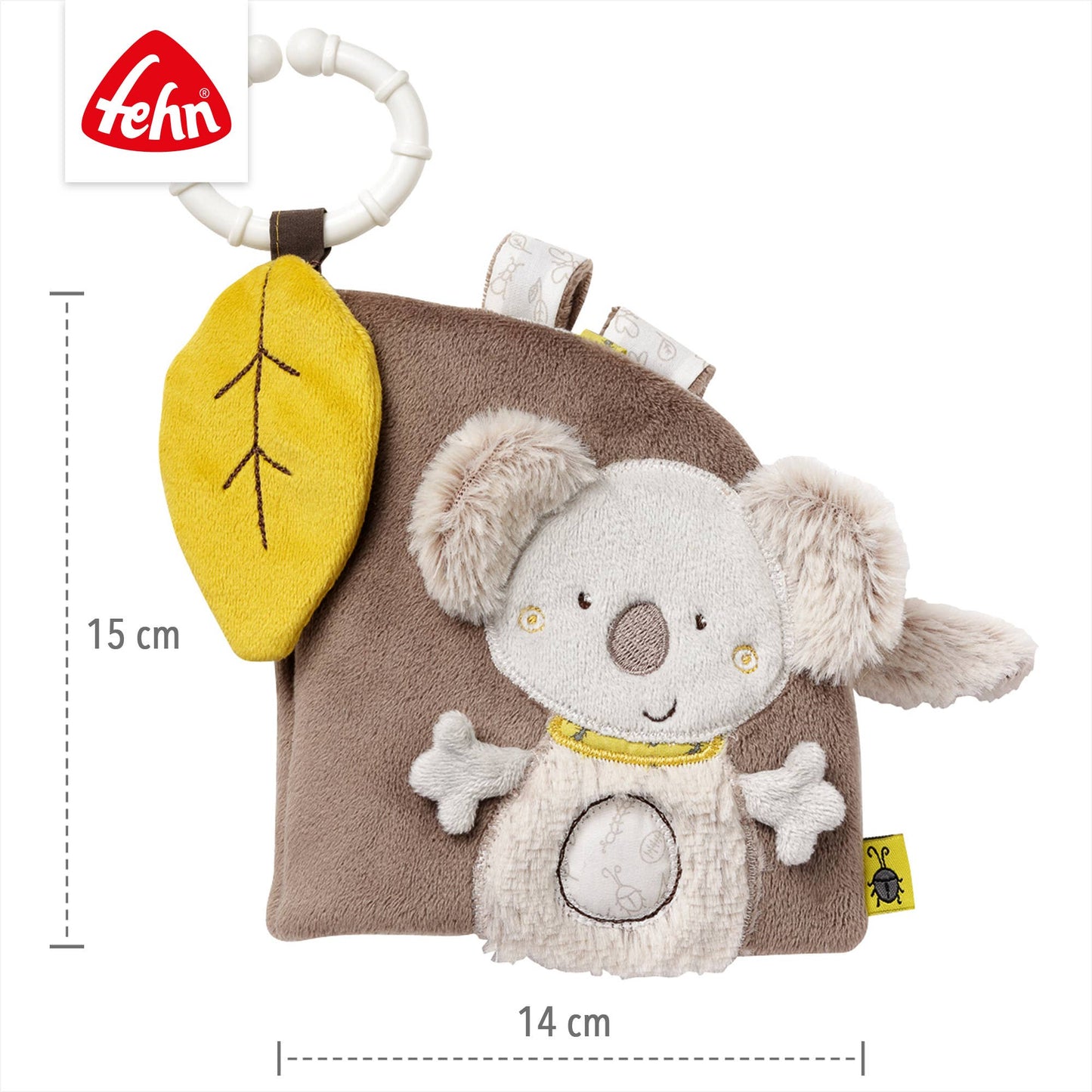 Stoffbuch "Australien" mit Koala-Motiv von Fehn