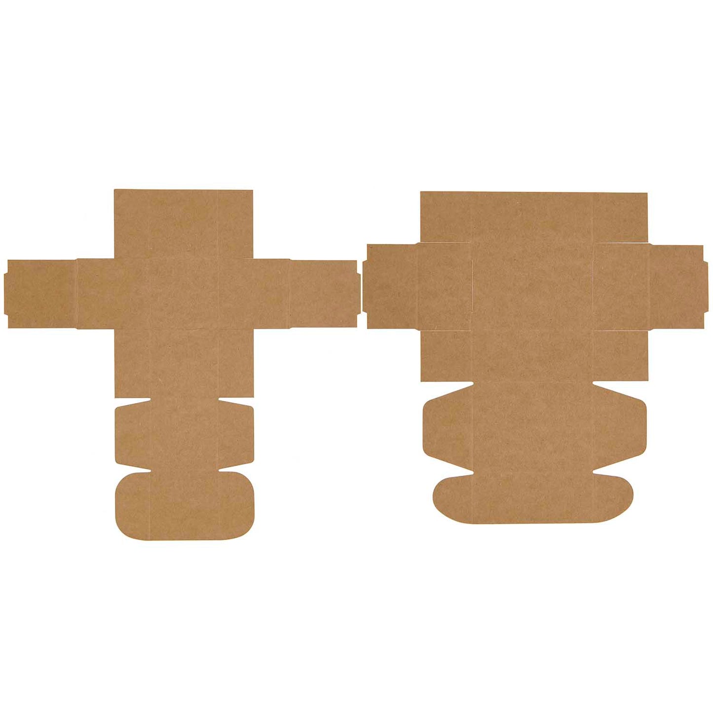 Braune Miniatur Geschenkschachteln als Zubehör für die Wichtelwelt