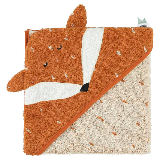 Kapuzenbadetuch "Mr. Fox" von Trixie Baby, 75x75cm