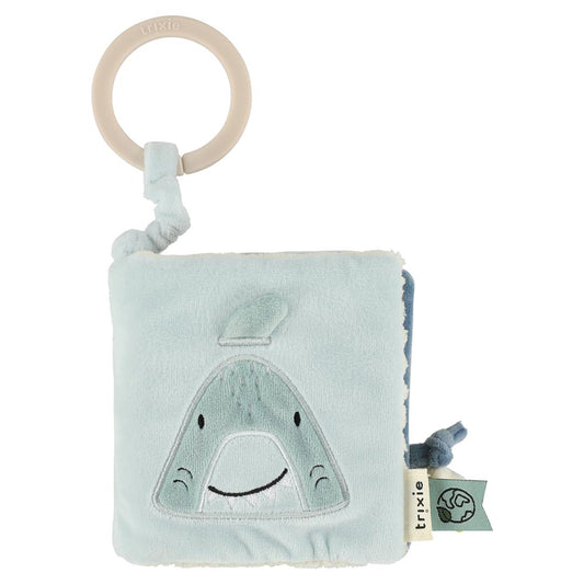 Sensorisches Buggy-Buch "Mr. Shark" aus Stoff von Trixie