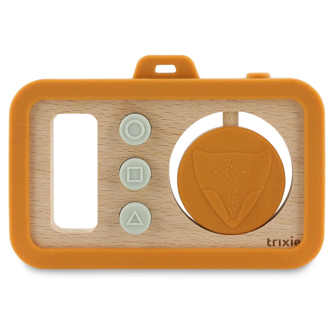 Babykamera "Mr. Fox" aus Holz und Silikon von Trixie Baby