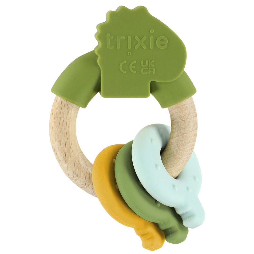 Aktivitätsring/Beißring "Mr. Dino" von Trixie Baby