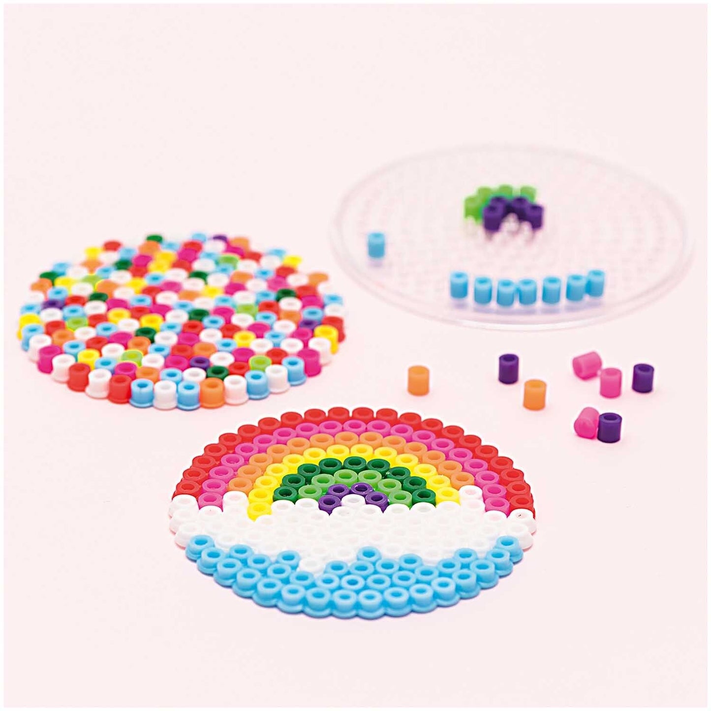 Bügelperlen-Set "Rund" - kleine Geschenkidee für den Adventskalender