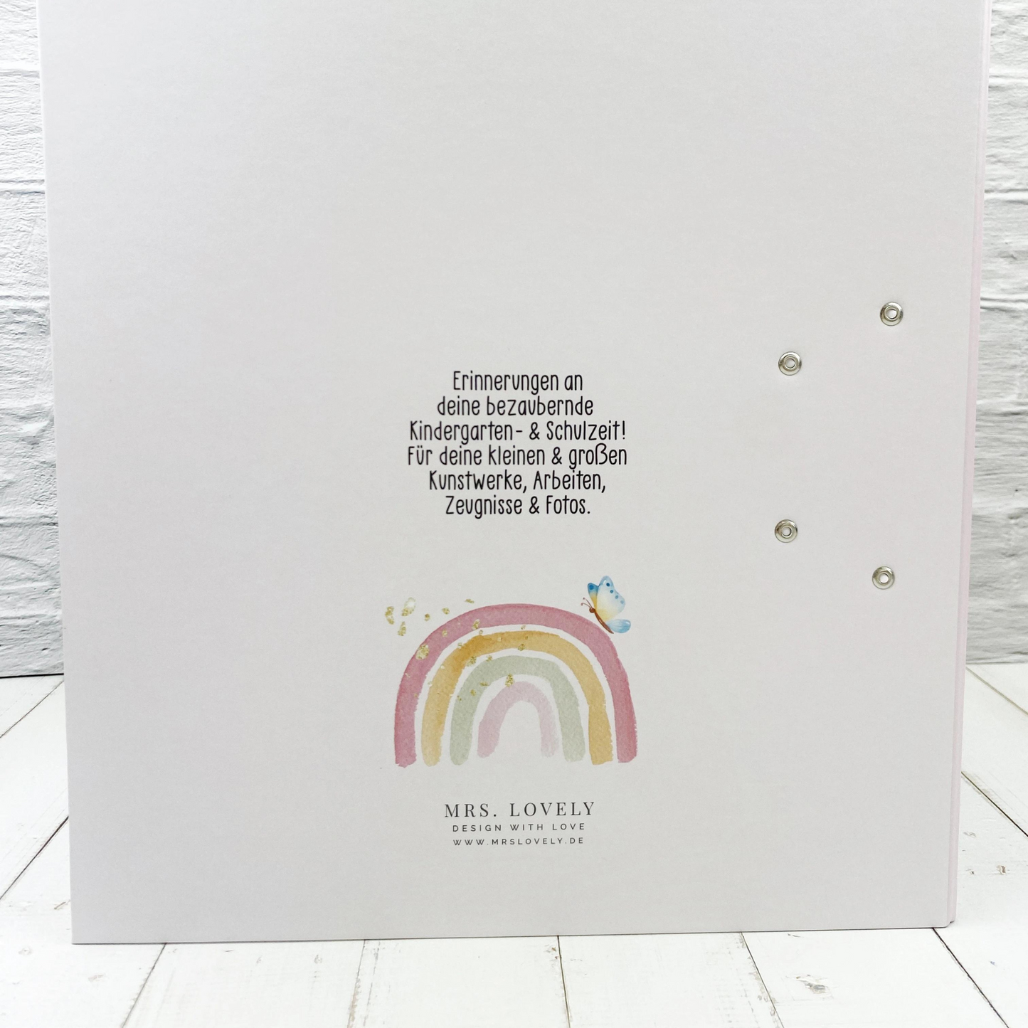 Erinnerungsordner "Einhorn" - perfekt für Kindergarten und/oder Grundschule