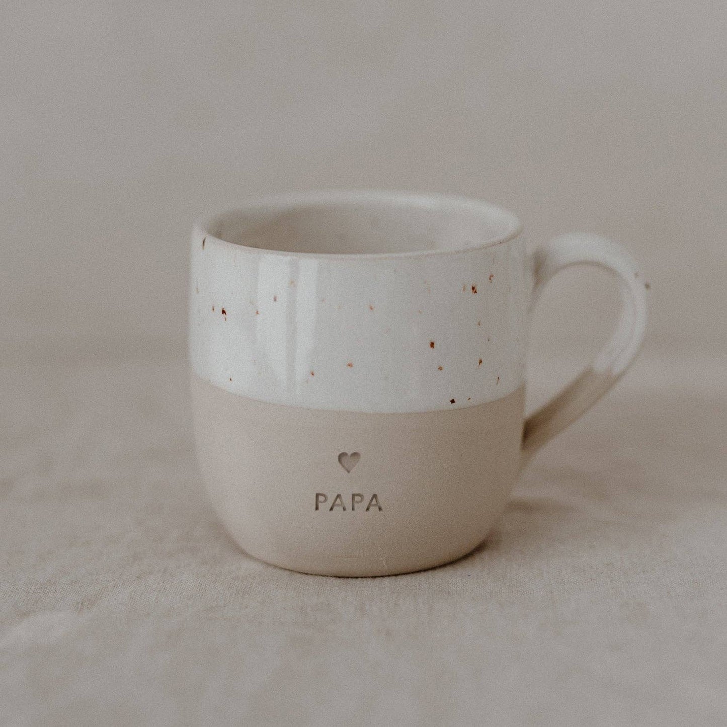 Capuccino Tasse "Papa" von Eulenschnitt