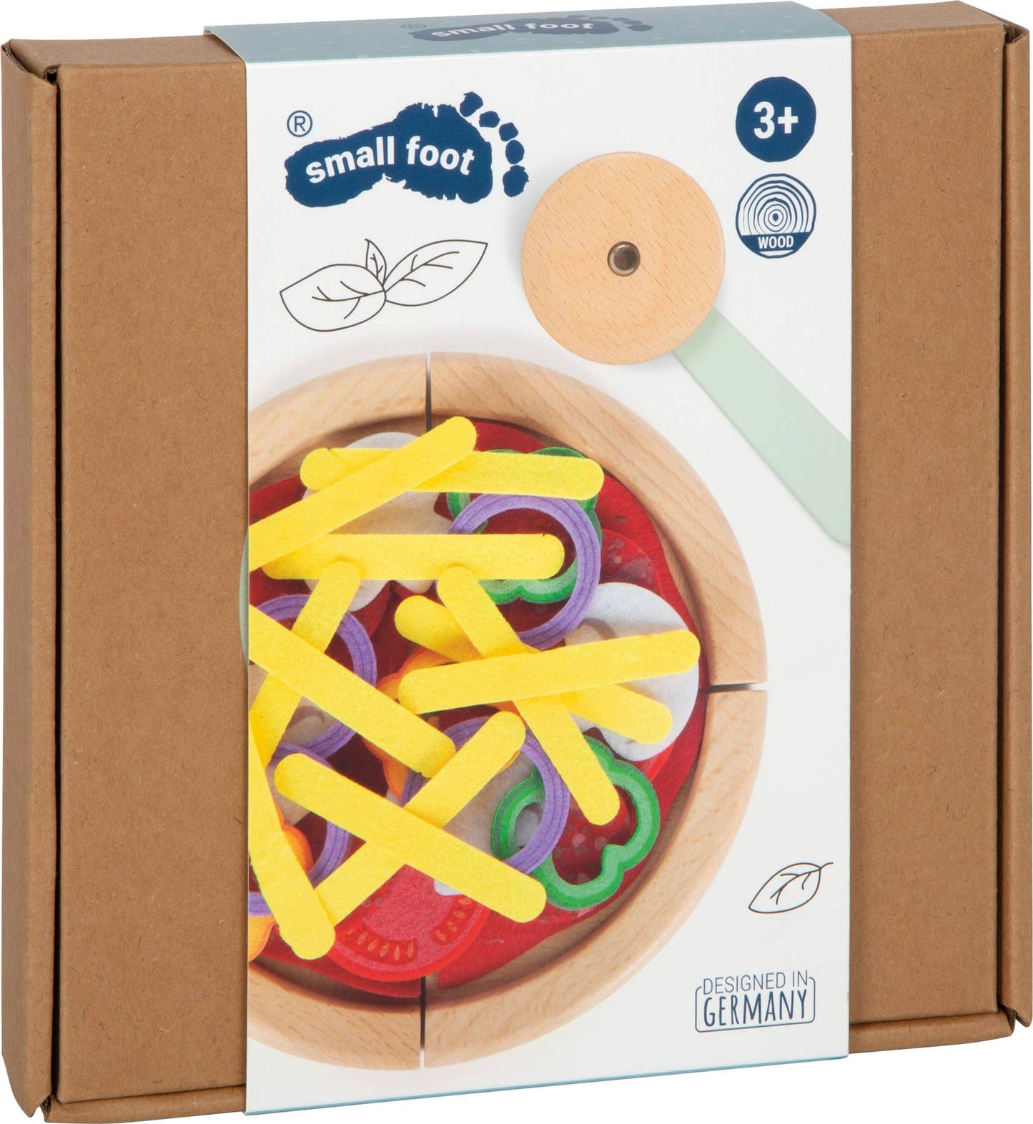Pizzaset houten kinderspeelgoed van Small Foot