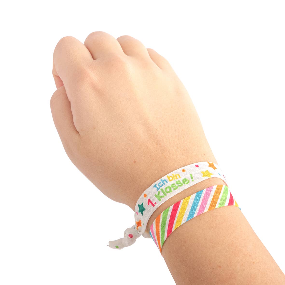 Die Schulkind Armbaender sind eine tolle kleine Geschenkidee für die Einschulung oder als Füllung für die Schultüte.