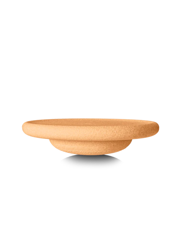 Pastellfarbendes Stapelstein® Balance Board, "light orange"