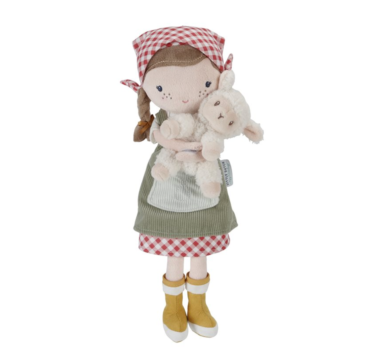 Kuschelpuppe "Rosa mit Schaf" von Little Dutch, 35cm
