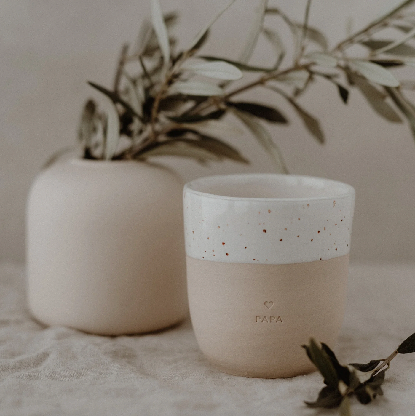 "Papa" Tasse von Eulenschnitt