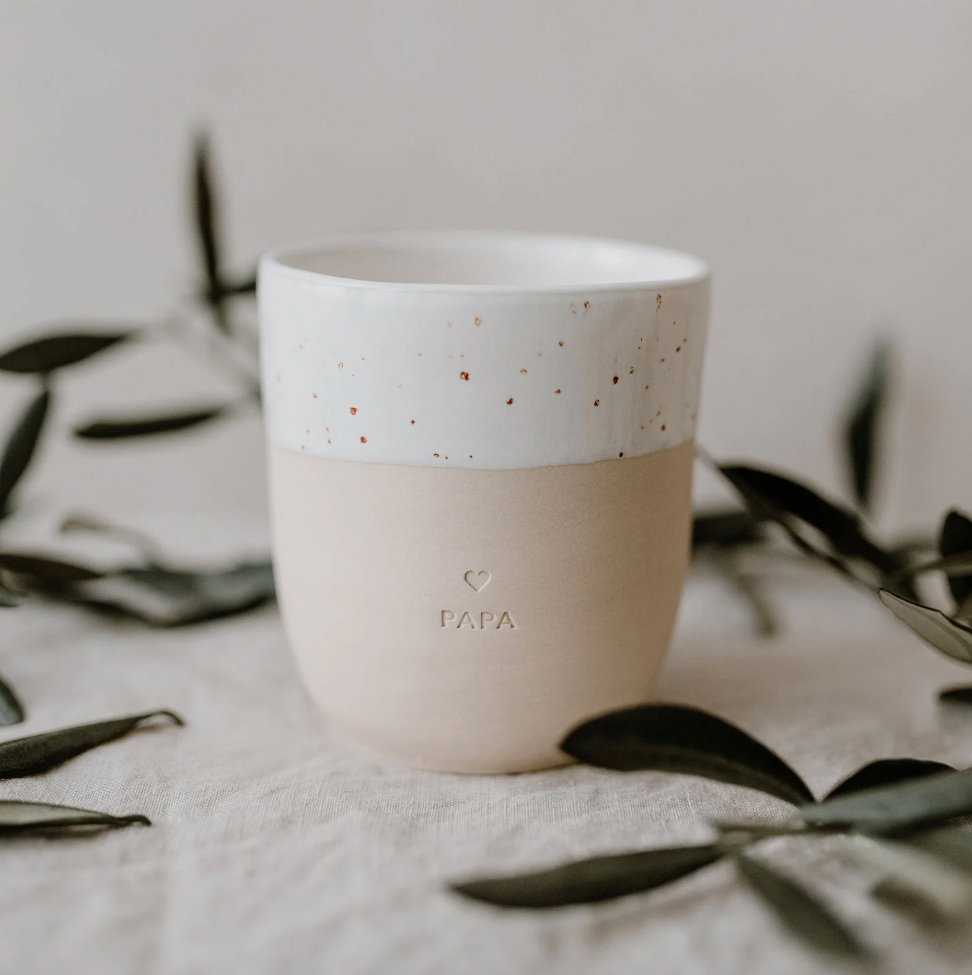 "Papa" Tasse von Eulenschnitt