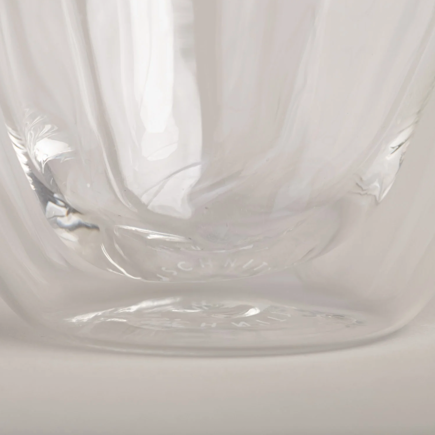 Doppelwandiges Herzglas von Eulenschnitt