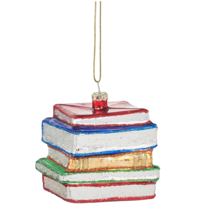 Weihnachtsbaumanhänger "Bücher" von Sass & Belle