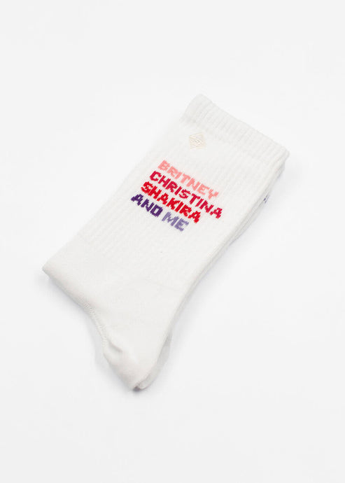 Tennissocken "Britney and me" von J. Clay für Frauen und Männer