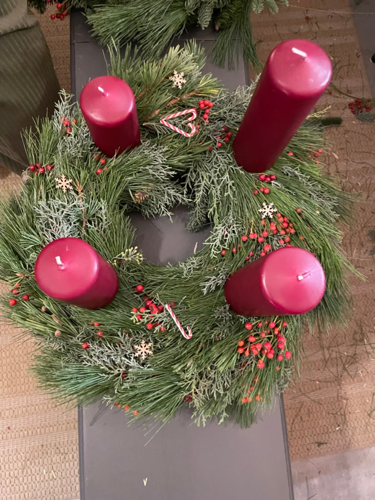Workshop: "Adventskranz binden" am 28.11.2025 (findet im AUENLAND statt!)