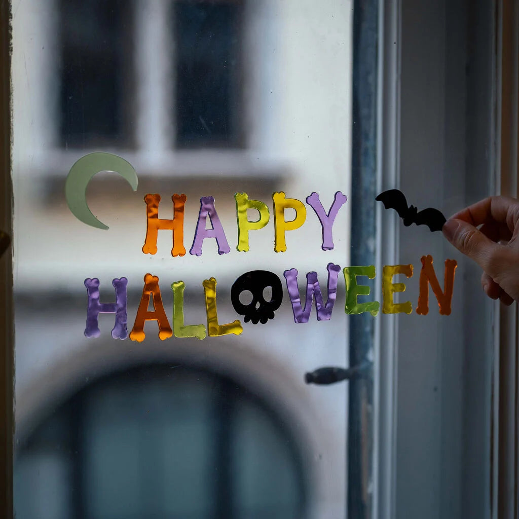 Happy Halloween-Fensteraufkleber "Window Glow" von Legami