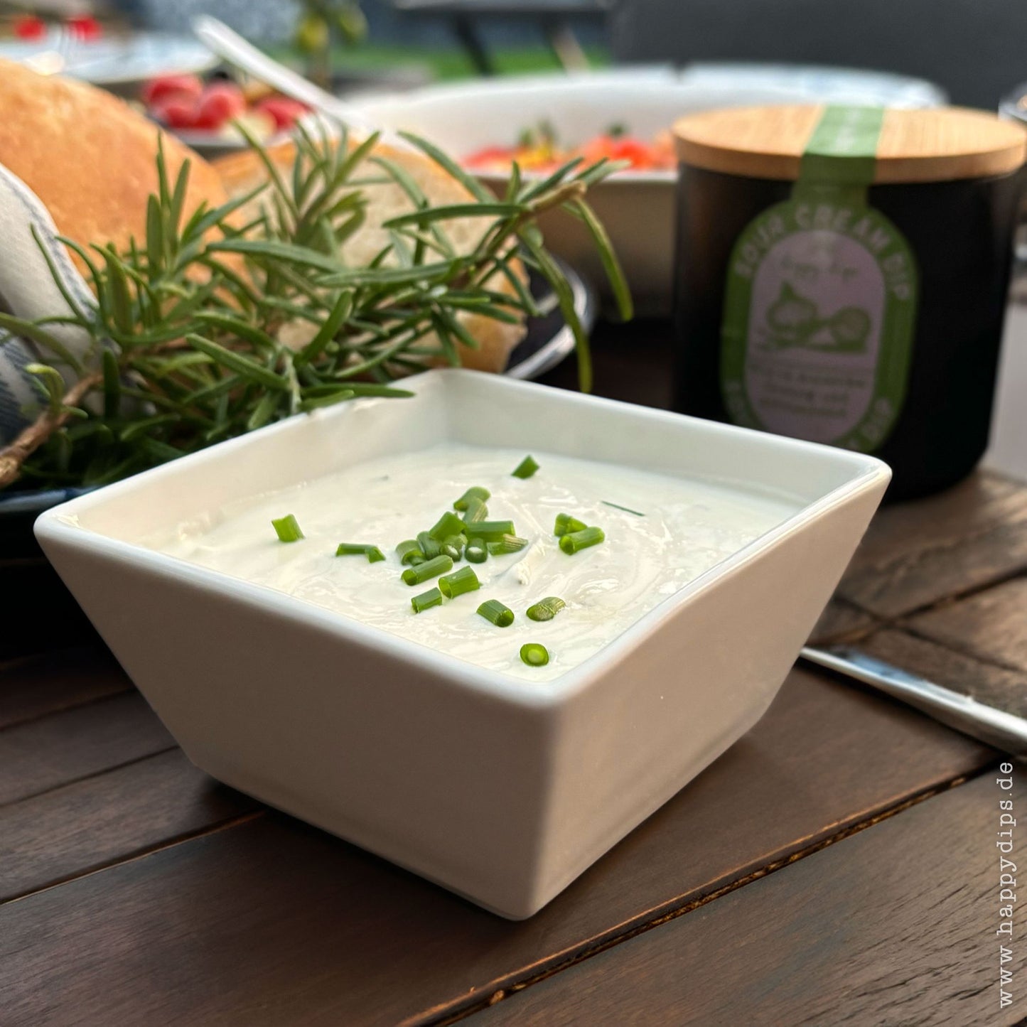 Sour Cream Dip Gewürzmischung von "Happy Dips"