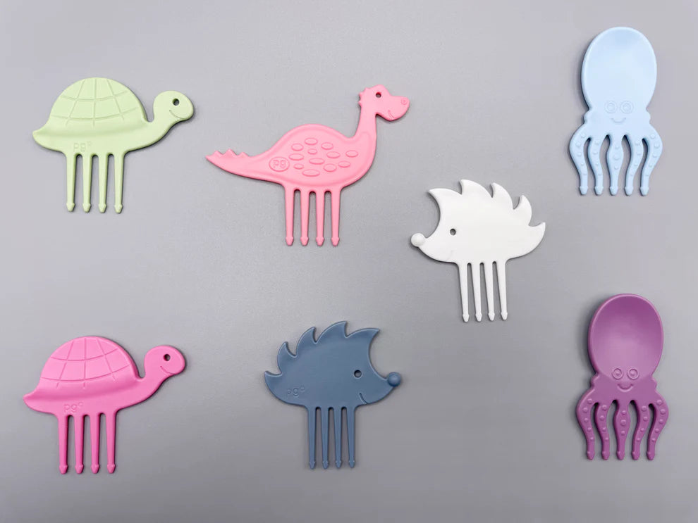 Gemischtes Snackpiekser Set "Seven Softies" von Pieksi & Griffel, 7er Set