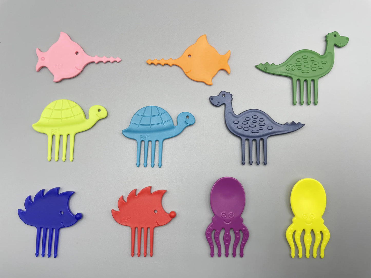 Gemischtes Snackpiekser Set "Tropical Ten" von Pieksi & Griffel, 10er Set