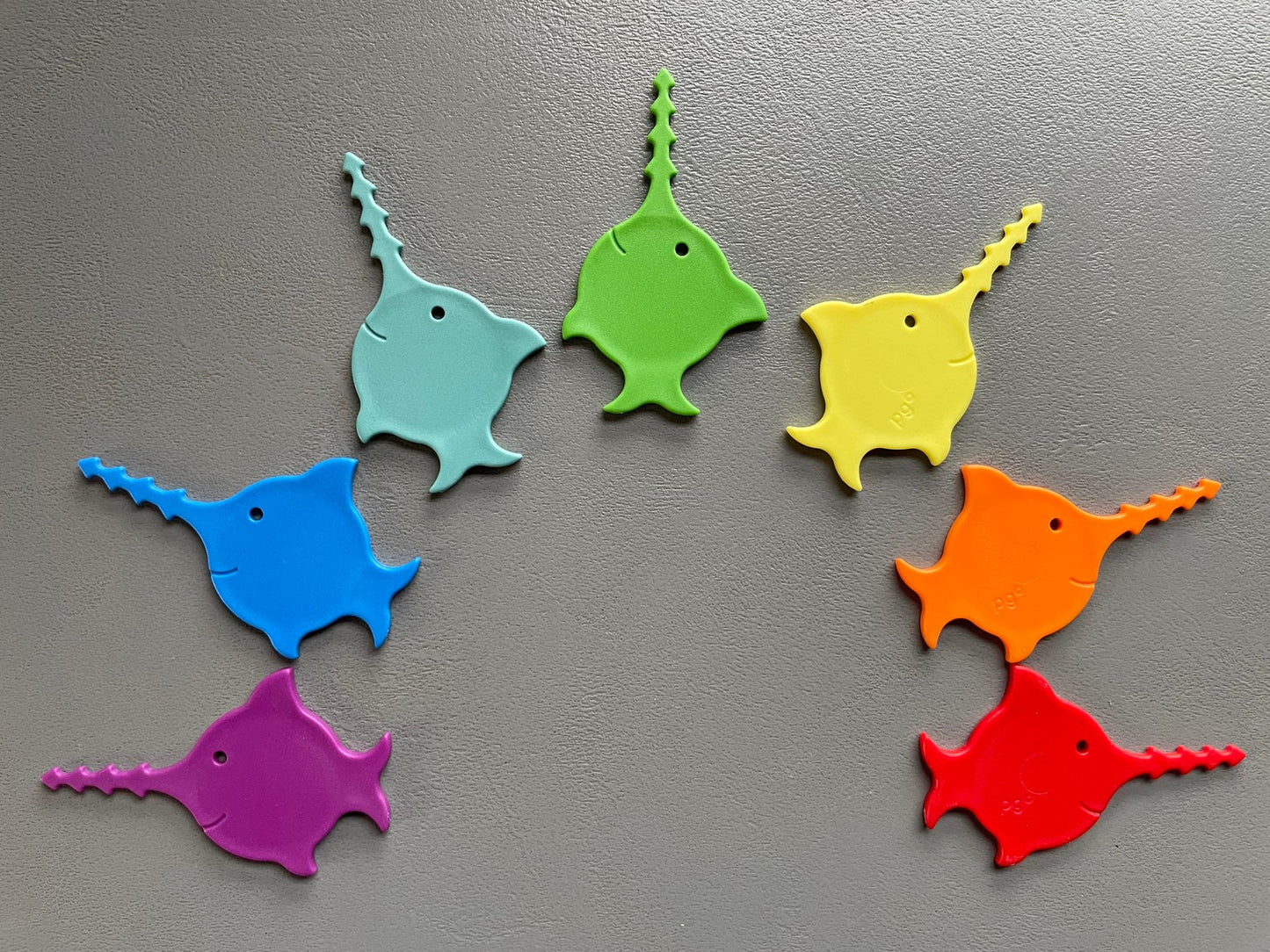 Schwertfisch-Snackpiekser von Pieksi & Griffel, 7er Set