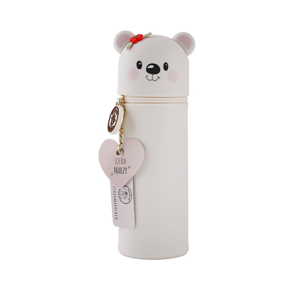 Tiermäppchen aus Silikon Eisbär „Marzy“ von Lulubug Handmade
