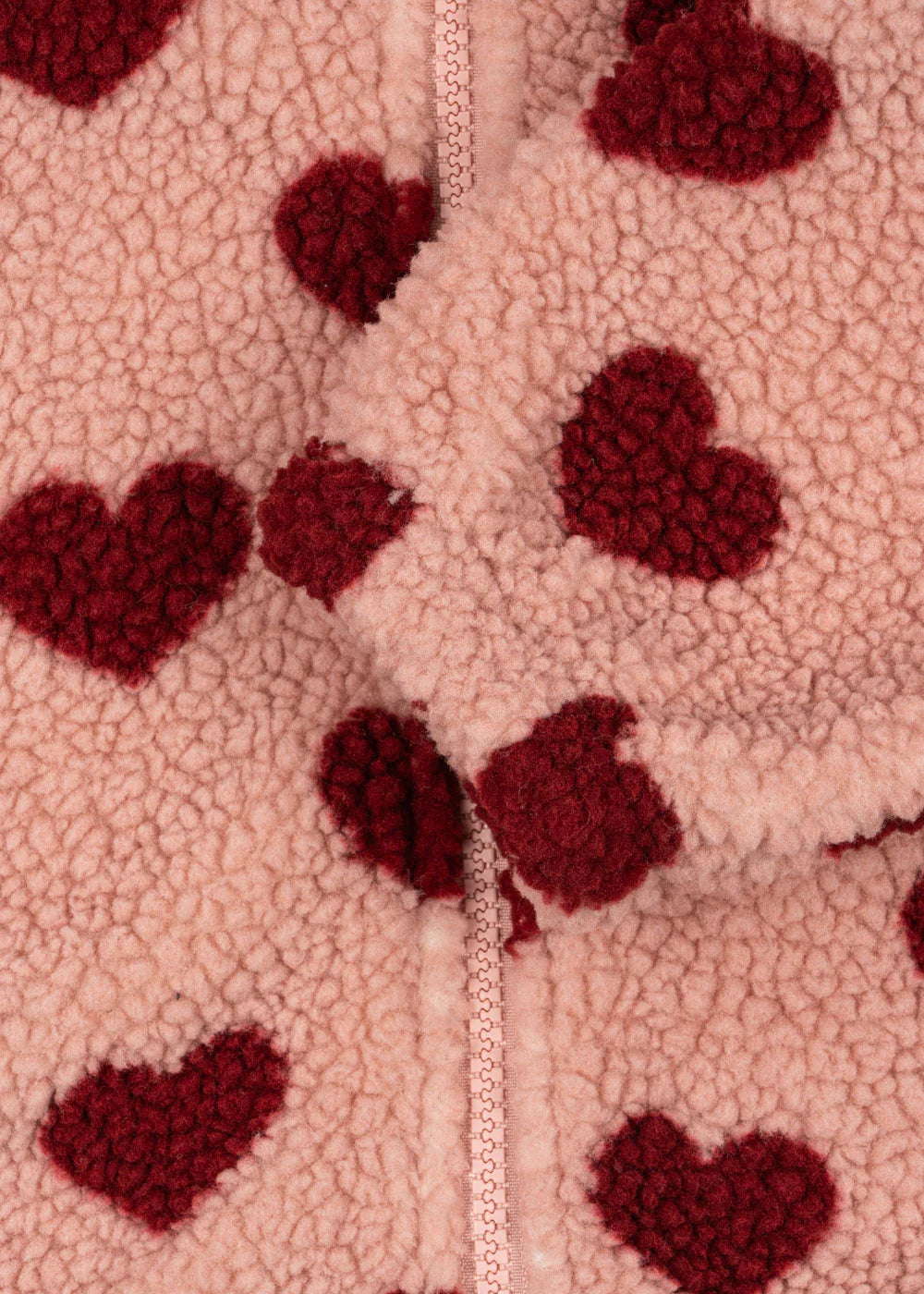 Jody Teddy Hoodie "Coeur Mellow" mit Herz-Motiv von Konges Slojd, Größe 74-128