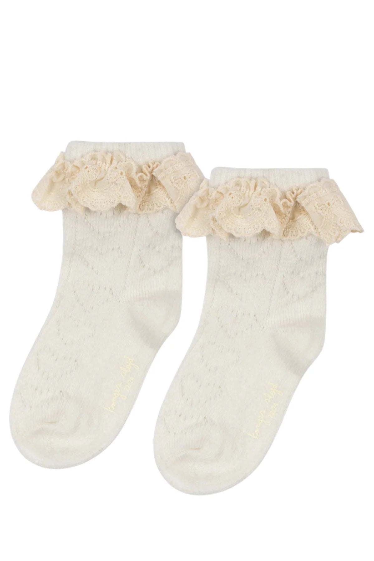 Wollsocken "Pointelle" von Konges Slojd, verschiedene Größen