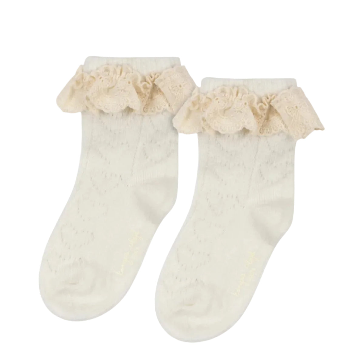 Wollsocken "Pointelle" von Konges Slojd, verschiedene Größen