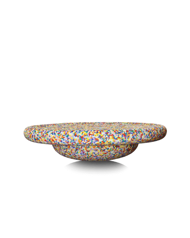 Buntes Stapelstein® Balanceboard, "super confetti"