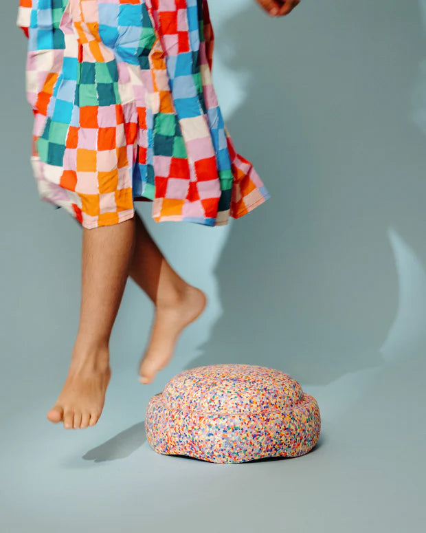 Bunt gemischter Stapelstein "super confetti"