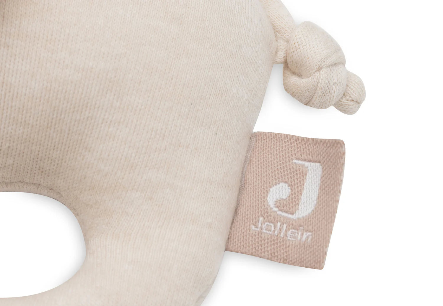 Die Elefanten Rassel von Jollein zum Greifen ist eine schöne Geschenkidee zur Geburt.