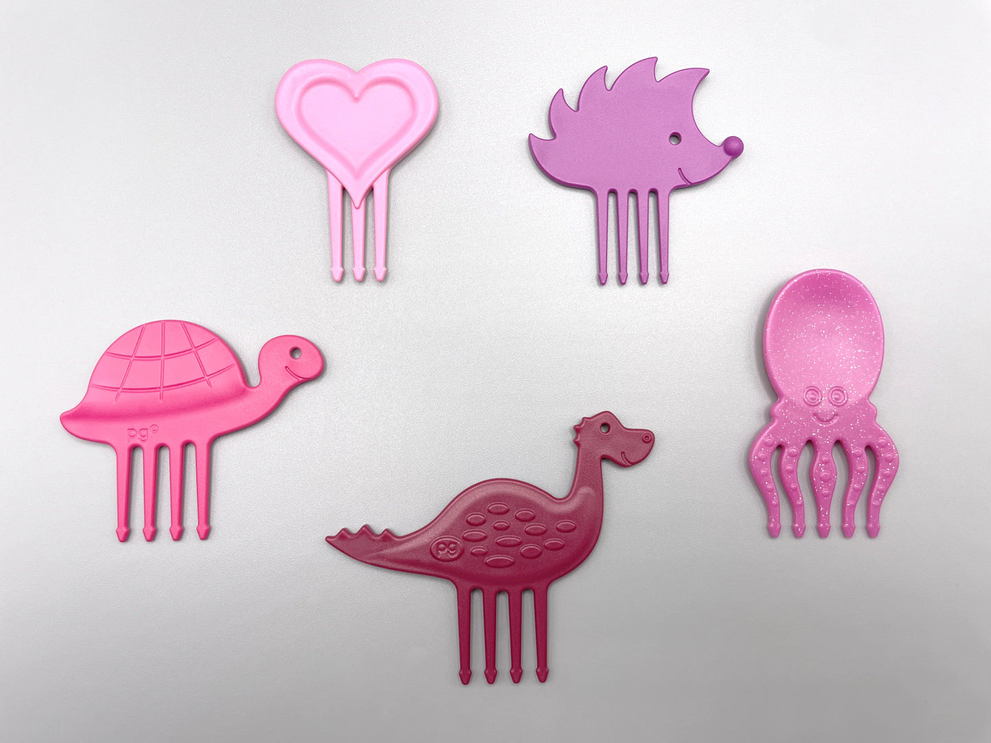 Mixed Snack Skewers "Pretty in Pink" by Pieksi & Griffel, Set of 5