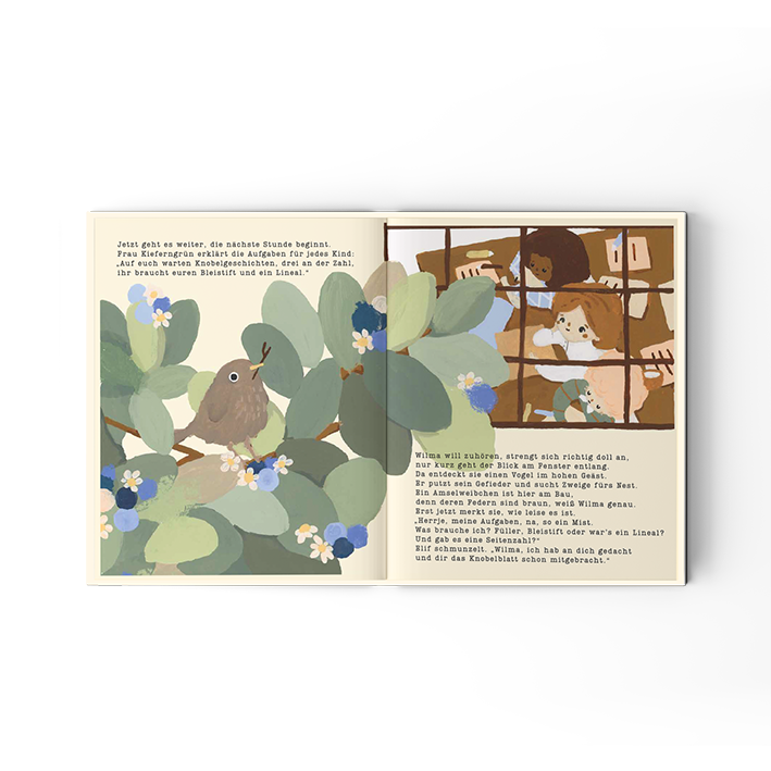 "Wilma Wolkenkopf" - Kinderbuch aus dem Jupitermond Verlag