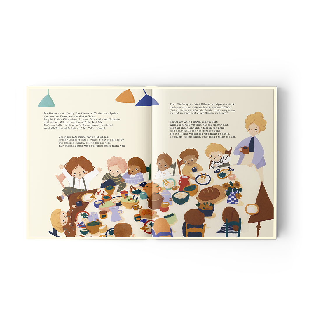 "Wilma Wolkenkopf auf großer Fahrt - Kinderbuch aus dem Jupitermond Verlag